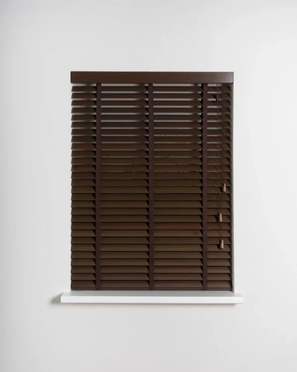 Basswood 50mm Walnut Cooffee - Afbeelding 2
